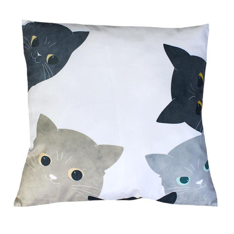 Cats Throw Pillow