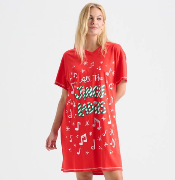 All the Jingle Ladies Sleepshirt