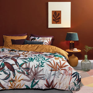 Cannelle Foliage Duvet Cover Set